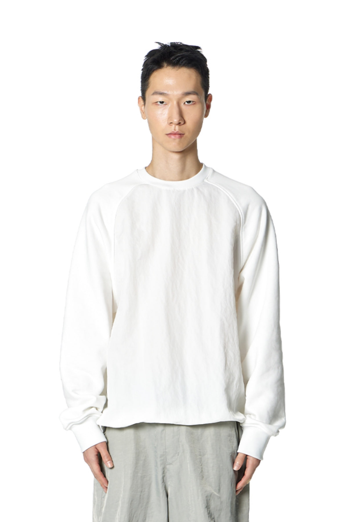 Tech Mix  Sweatshirt (WHITE)