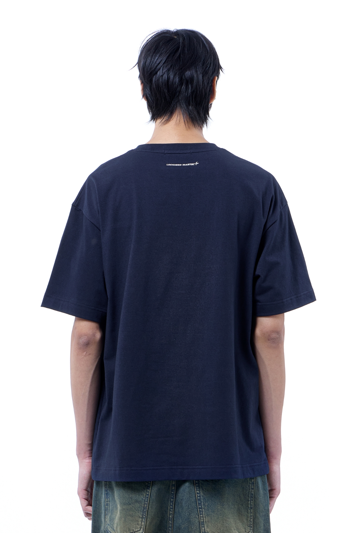 LM F-35 ARCH GRAPHIC T-SHIRT (NAVY)